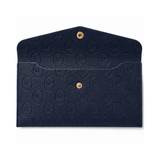 Open navy matching organiser case for storing medical documents, prescriptions and health paperwork, designed to complement My Medical Folder.